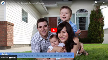 Surrogacy and the Surrogate Screening Process YouTube ScreenShot