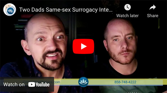 Two Dads Same-sex Surrogacy Interview | Conceptual Options & Two Dads YouTube ScreenShot